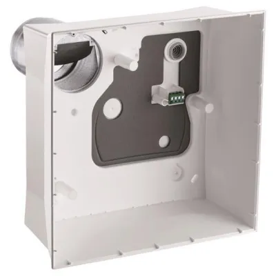 MAICO Aufputzgehäuse ER GH APB 0084.0353 | Brandschutz-Metallklappe | IP X5 | 276x276x180 mm | weiß RAL 9016