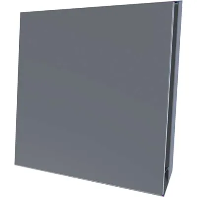 MAICO Außenabdeckung PPB 30 AE | Edelstahl V4A gebürstet | Lüftungsgitter 258x253mm | waagerecht | Farbe Edelstahl