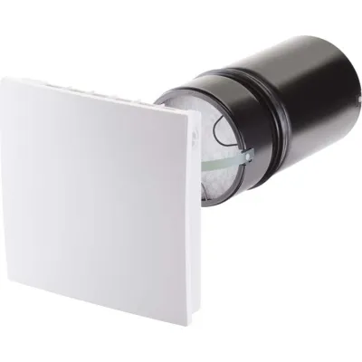 Maico PP 45 O Einzelraumlüftung mit Wärmerückgewinnung | 42 m³/h | Keramik | A+ | Ø160 mm | sehr leise | verkehrsweiß