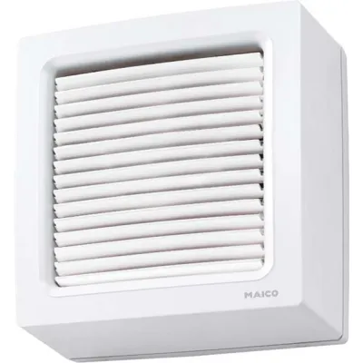 Maico Fensterventilator EVN 22 / 0080.0855 | 225 mm | Entlüftung | Alu-Flügelrad | 490 m³/h | leise | IP24