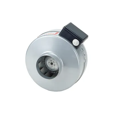 Maico Radial-Rohrventilator ERR 10/1 S | Ø100mm | 230V | 250 m³/h | 51W | IPX4 | pulverbeschichteter Stahl | hellgrau