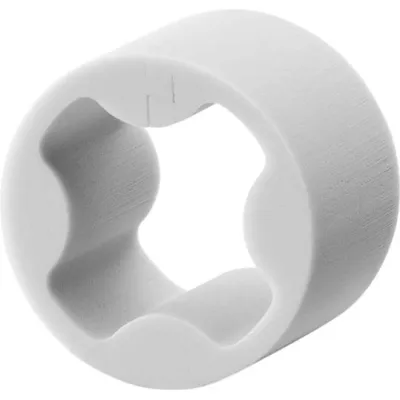 MAICO Schalldämmelement PP 45 SE | Schalldämpfer rund Ø154mm | Melaminharz | Brandschutz B1 | grau | Wandmontage