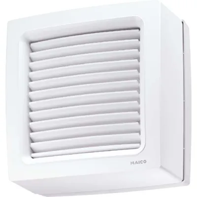 Maico EVN 15 Fensterventilator | 150mm | 240 m³/h | IP24 | Kunststoff weiß | selbsttätige Klappe | 230V