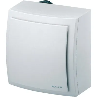 MAICO Aufputzventilator ER-APB 100 F | Bad- & Küchenventilator | 100 m³/h | Lichtsteuerung | Brandschutz | Ø80mm | weiß