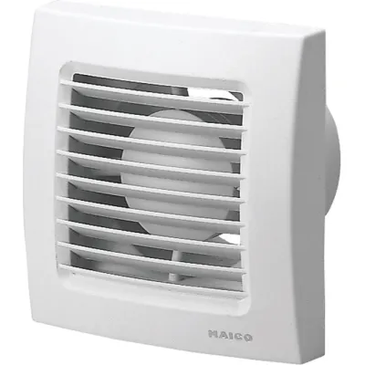 Maico Kleinraumventilator ECA 120 F | Wandeinbau 120mm 230V | Lichtsteuerung | 170 m³/h | IP45 | weiß