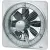 Bild: MAICO Axial-Wandventilator EZQ 40/6 B | 0083.0110 | 400 mm | 2600 m³/h | 230V | IP55 | Aufputz | Stahlblech | silber