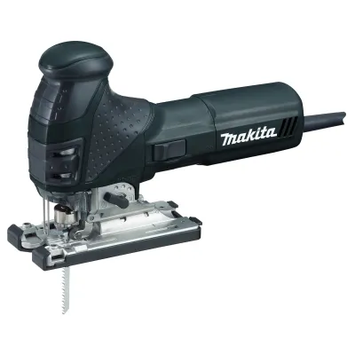 Makita Pendelhubstichsäge 4351FCTJB | 720 W | 135 mm Schnitttiefe Holz | LED-Licht | MAKPAC Koffer | schwarz