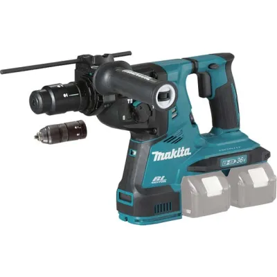 Makita Akku-Kombihammer DHR283ZJU | SDS-PLUS 2x18V bürstenlos | Schnellwechselfutter | AFT | AVT | Bluetooth | ohne Akku
