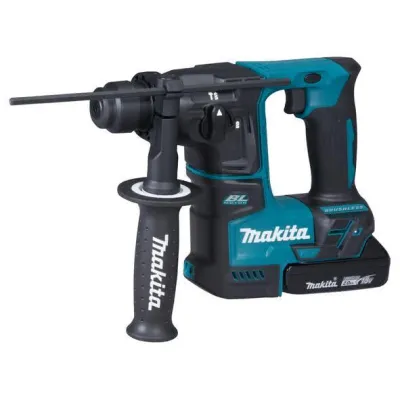 Makita Akku-Bohrhammer DHR171RAJ | SDS-Plus | 18V | 2x 2,0Ah Akku & Ladegerät | MAKPAC Gr.3 | bürstenlos | Schwarz