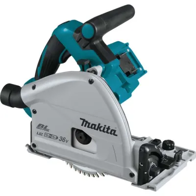 Makita Akku-Tauchsäge DSP600ZJ | 56 mm Schnitttiefe | 2x18V | Bürstenlos | ohne Akku & Ladegerät | MAKPAC