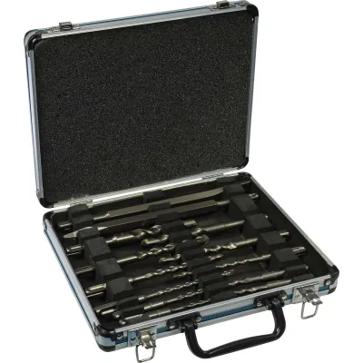 Makita SDS-Plus Bohrer- & Meißelset D-42400 | 13-tlg. | 5–16 mm | für Beton & Mauerwerk | im Koffer