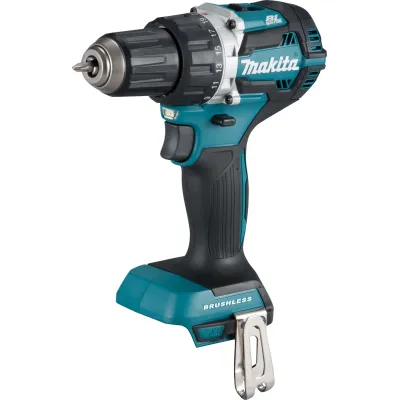 Makita Akku-Bohrschrauber DDF484Z 18V bürstenlos | 54 Nm | 2-Gang Metallgetriebe | ohne Akku & Ladegerät | Blau/Silber