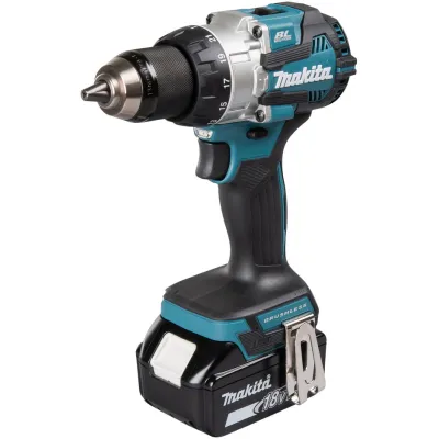 Makita Akku-Schlagbohrschrauber DHP489Z 18V | bürstenlos | 73 Nm | 2 Gänge | ohne Akku & Ladegerät | Petrol-Schwarz