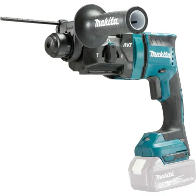 Makita Akku-Kombihammer DHR182ZU 18V SDS-plus | bürstenlos | AVT | AWS Bluetooth | ohne Akku & Ladegerät | blau/schwarz