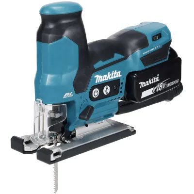 Makita Akku-Pendelhubstichsäge DJV185RF1J 18V 3,0Ah | 1 Akku + Ladegerät | bürstenlos | 135mm Holz | MAKPAC