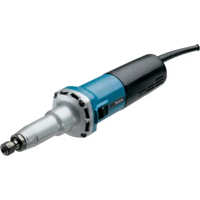 Makita Geradschleifer GD0800C | 750 W | 7.000–28.000 U/min | Aluminium | Spannzange | Staubschutz | 1,88 kg | Blau
