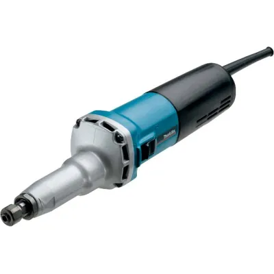 Makita Geradschleifer GD0810C | 750 W | 1.800–7.000 U/min | Aluminiumgehäuse | 43 mm Spannhals | 1,9 kg