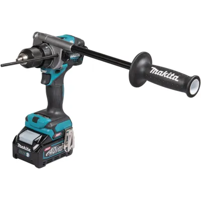 Makita Akku-Schlagbohrschrauber HP001GD201 | 40V max | 2x 2,5Ah | 140 Nm | 2-Gang | Schnellladegerät | MAKPAC