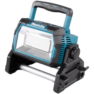 Makita LED-Baustrahler DML809 | 18V/230V Akku & Netzbetrieb | 10.000 Lumen | 96 LEDs | IP65 | 3 Helligkeitsstufen