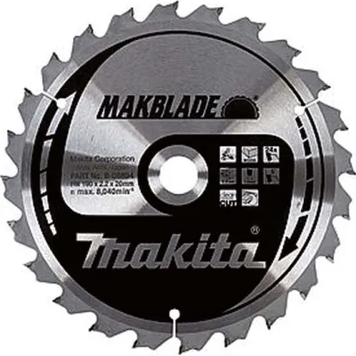 Makita Kreissägeblatt Makblade B-32801 | 260x30x60Z | 260 mm Durchmesser | 30 mm Bohrung | 60 Zähne | für Holz