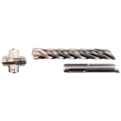 Makita Bohrer NEMESIS II E-14532 SDS-PLUS | 12x165 mm | Vollhartmetallkopf | Beton & Stahlbeton | Power Shoulders