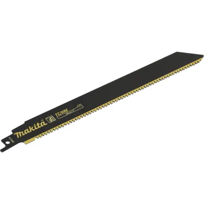 Makita Säbelsägeblatt TC 228/8T B-55588-10 | Reciproblatt 228 mm | 8 TPI | Hartmetall | 10 Stück | für Holz & Metall