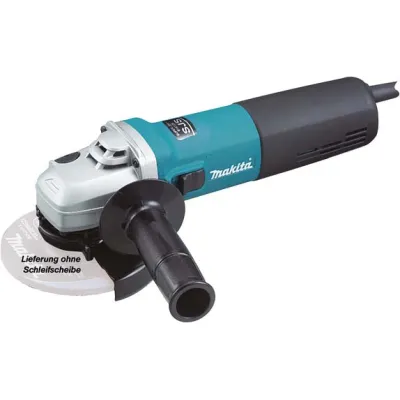 Makita Winkelschleifer 9565HRZ | 1100 Watt | 125 mm Scheibendurchmesser | 12000 U/min | M14 Aufnahme | blau/schwarz