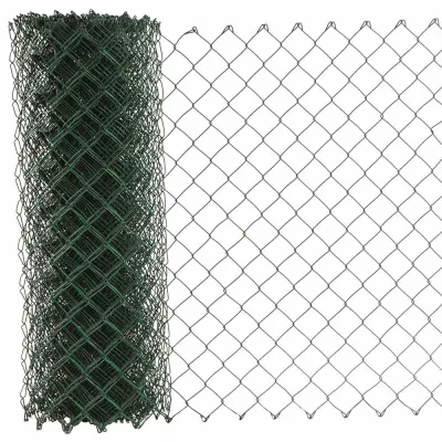 Maschendr.60x2,8x 800 25m PVC grün RAL 6005