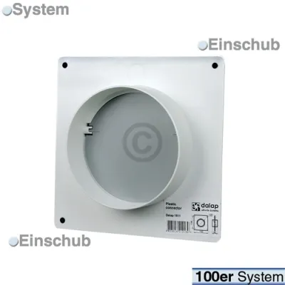 Maueranschlussstutzen 100erR