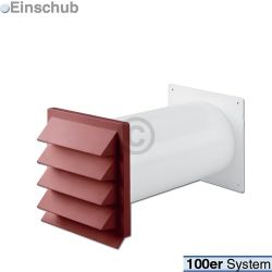Mauerdurchführung 100erR rot 4011081