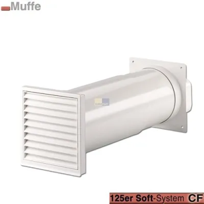 Mauerdurchführung 125erSCF Naber weiß