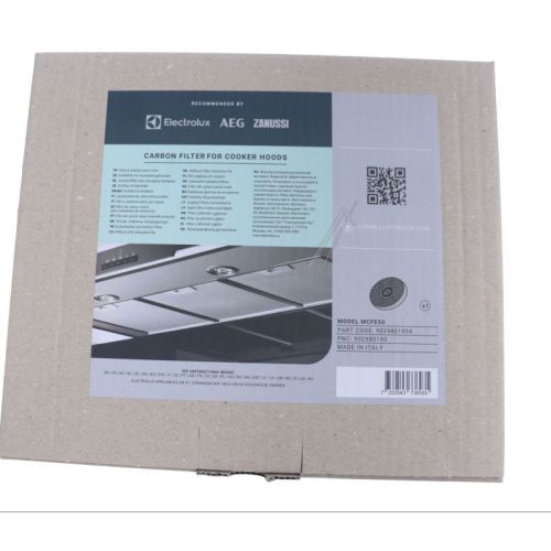 Bild: MCFE50 Aktivkohlefilter für Dunstabzugshaube AEG 9029801934 Filter