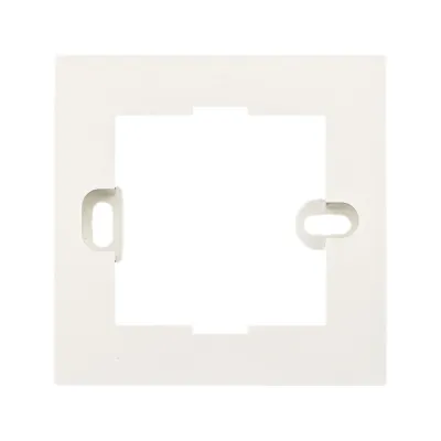 MDT Montagerahmen SCN-P360R3.01 | Präsenzmelder Aufputzrahmen | Slimline | Serie 3.01 | Reinweiß matt | 75x75x14mm