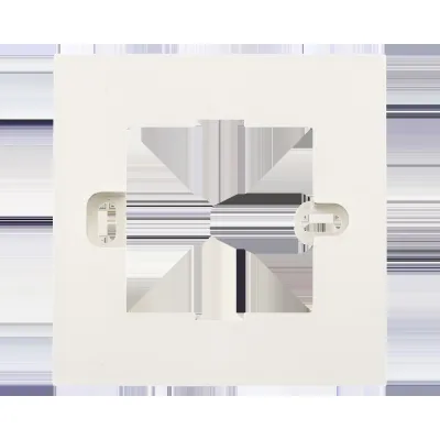 MDT Montagerahmen SCN-P360R4.01 | Aufputzgehäuse Slimline für Präsenzmelder x4.01 Serie | 85x85x14mm | weiß matt