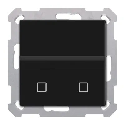 MDT Bewegungsmelder KNX TS 55 SCN-BWM55T06.02 | Unterputz | 180° Erfassungswinkel | Lichtsensor | Schwarz matt