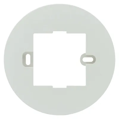 MDT Montagerahmen Slimline SCN-KP360R301.01 | Zubehör für Präsenzmelder SCN-KP360K301.03 | Ø 100 mm reinweiß matt