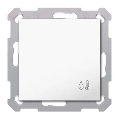 MDT Objektregler KNX SCN-RTR55O.01 | Raumtemperaturregler Unterputz | 55mm | 4 Eingänge | Feuchte- & Temperatursensor