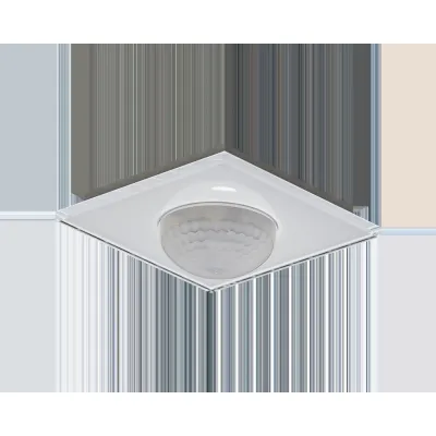 MDT KNX Glas-Präsenzmelder SCN-G360K3.03 | 360° Deckenmontage | Konstantlichtregelung | Temperatursensor | Weiß