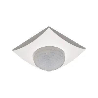 MDT Präsenzmelder SCN-P360D3.03 | KNX Unterputz Deckenmontage | 360° Erfassung | 3 Sensoren | 11 m Reichweite | weiß