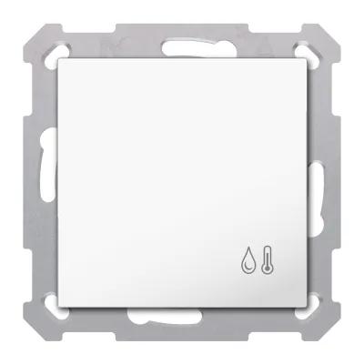 MDT Raumtemperatur- und Feuchtesensor SCN-TFS55.01 KNX Unterputz 55mm | Taupunktberechnung | IP20 | Reinweiß glänzend