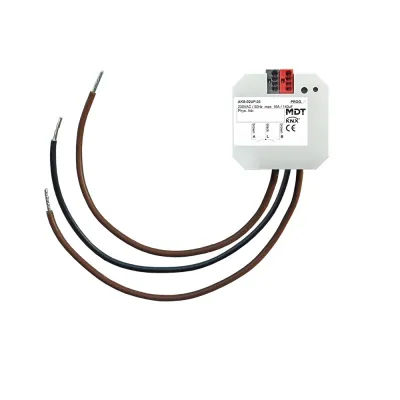MDT Schaltaktor AKS-02UP.03 2-fach Unterputz KNX | 16A | 230V AC | C-Last | max. 2 Ausgänge | IP20 | kompakt