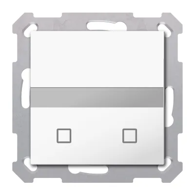 MDT Bewegungsmelder KNX SCN-BWM55T.G2 | Automatik-Schalter TS 55 | Unterputz | 180° | Temperatursensor | Reinweiß