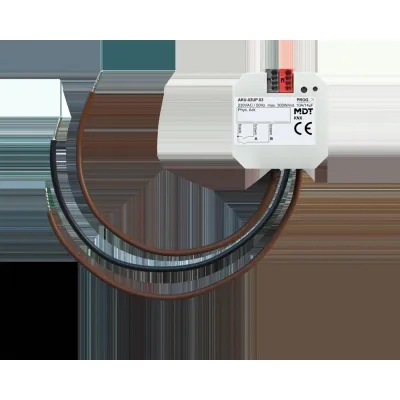 MDT Universalaktor 2-fach Unterputz AKU-02UP.03 | KNX Schaltaktor & Jalousieaktor | 10A 230V | 2 Ausgänge | IP20