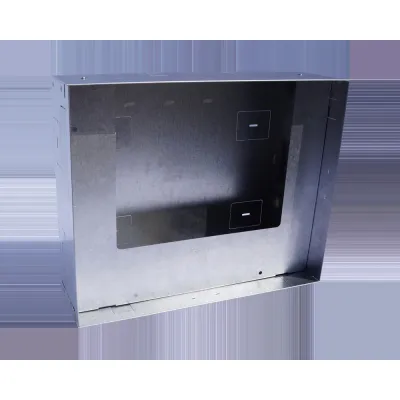 MDT Unterputzdose VCG-UP10.04 | 10 Zoll Metall | Einbaugehäuse für VisuControl Touchpanel | 275x189x76mm | silber