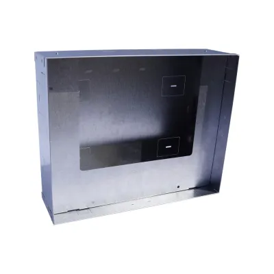 MDT Unterputzdose VCG-UP10.04 | 10 Zoll Metall | Einbaugehäuse für VisuControl Touchpanel | 275x189x76mm | silber