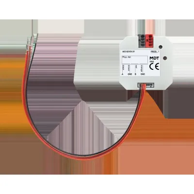 MDT Analogaktor 2-fach Unterputz AIO-0210V.01 | KNX | 0-10V Ein-/Ausgang | Strom & Spannung | Busankoppler | IP20