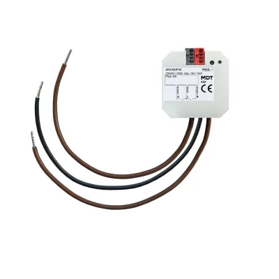 MDT Schaltaktor AKK-02UP.03 KNX Unterputz 2-fach | 10A | 230V AC | Kompakt | 2 Ausgänge | LED-Anzeige | IP20