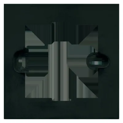 MDT Montagerahmen Slimline SCN-P360R306.01 | Zubehör für SCN-P360D306.03 / SCN-P360K306.03 | 58x58x16,5mm | Schwarz