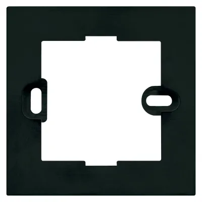 MDT Montagerahmen Slimline SCN-P360R306.01 | Zubehör für SCN-P360D306.03 / SCN-P360K306.03 | 58x58x16,5mm | Schwarz
