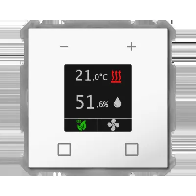 MDT Raumtemperatur-Nebenstelle Smart 63 SCN-RTN63S.01 | KNX Unterputz | Farb-Touch | Temperatur- & Feuchtesensor